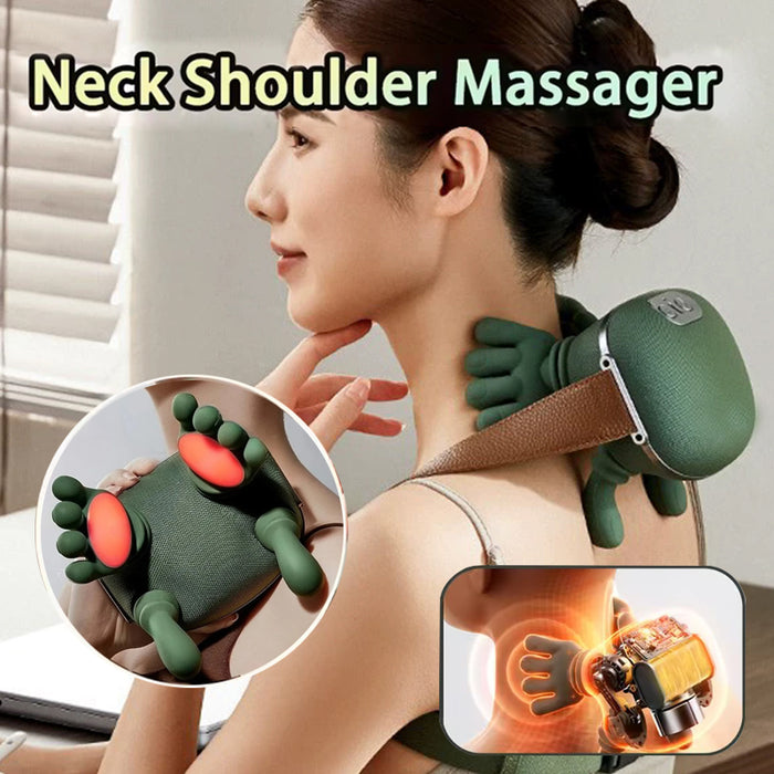 Wireless Neck Shoulder Pain Relief Massager