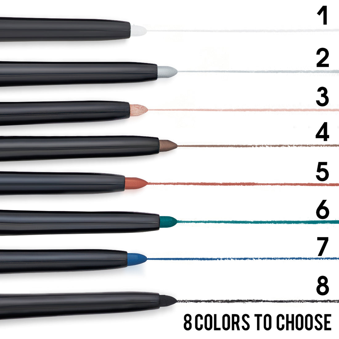 Waterproof Long-Lasting Colorful Eyeliner Set