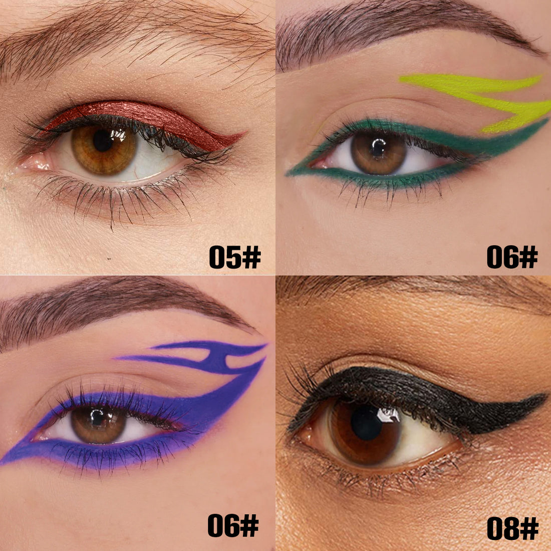 Waterproof Long-Lasting Colorful Eyeliner Set