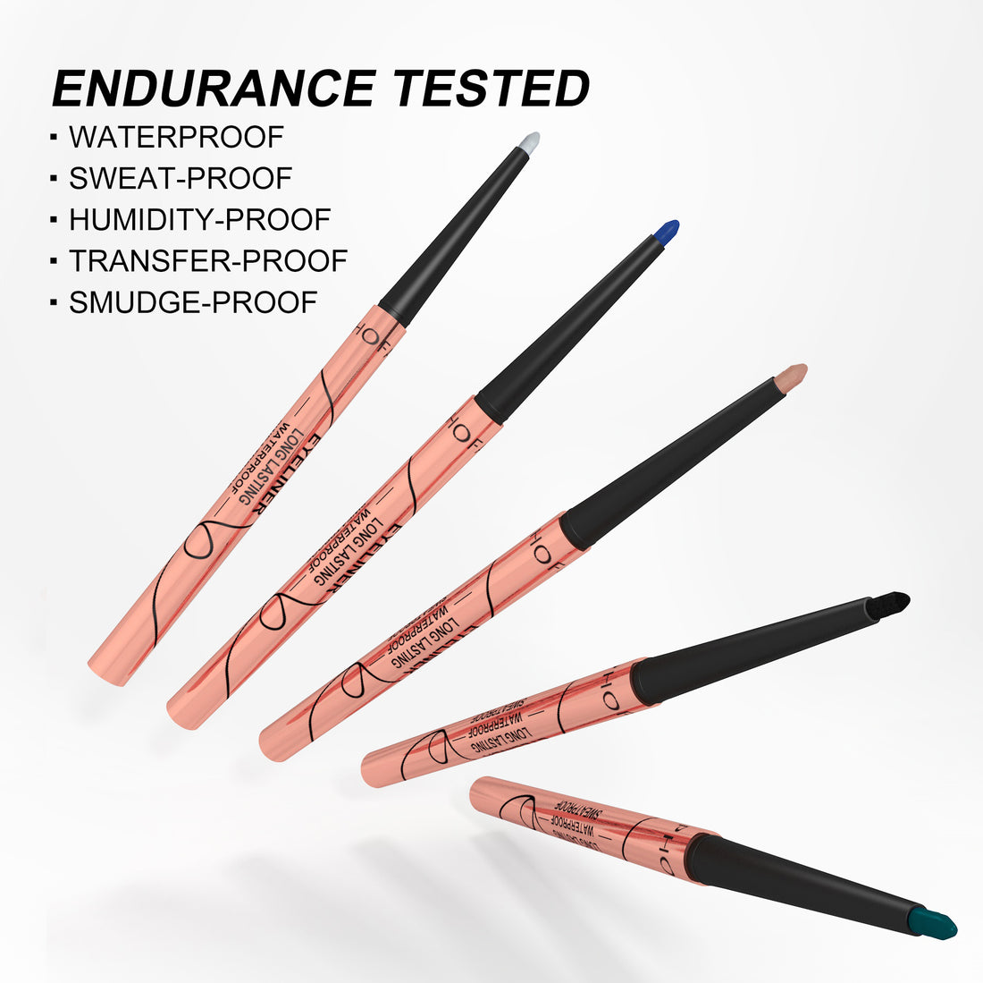 Waterproof Long-Lasting Colorful Eyeliner Set