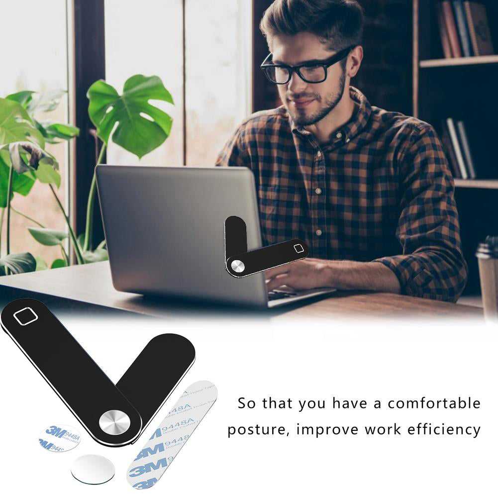 Magnetic Laptop Side Phone Mount