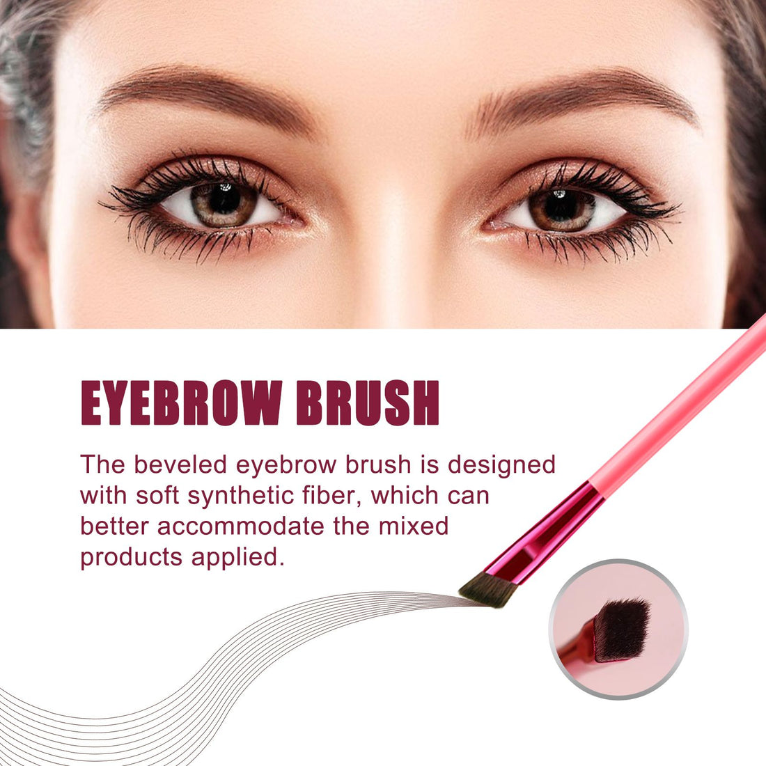 Professional Eyebrow Shaping Brush Kit