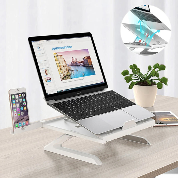 Ergonomic Adjustable Laptop Stand Riser