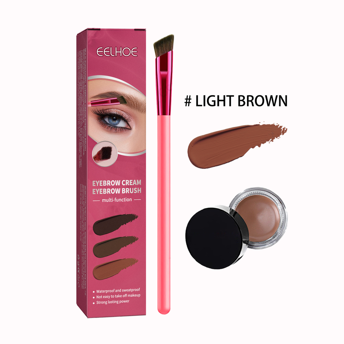 Professional Eyebrow Shaping Brush Kit