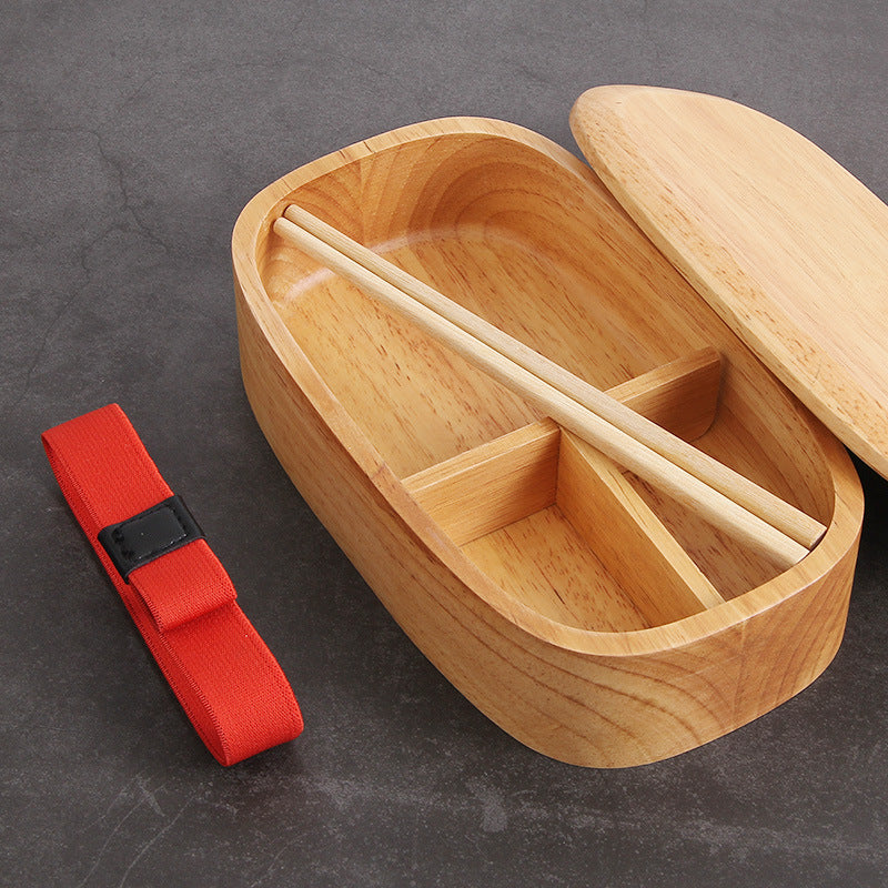 Eco Wooden Compartment Lunch Box